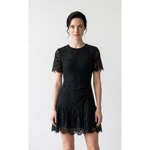 icing on the cake white lace short sleeve maxi dress Icing on the Cake Floral Mini Dress